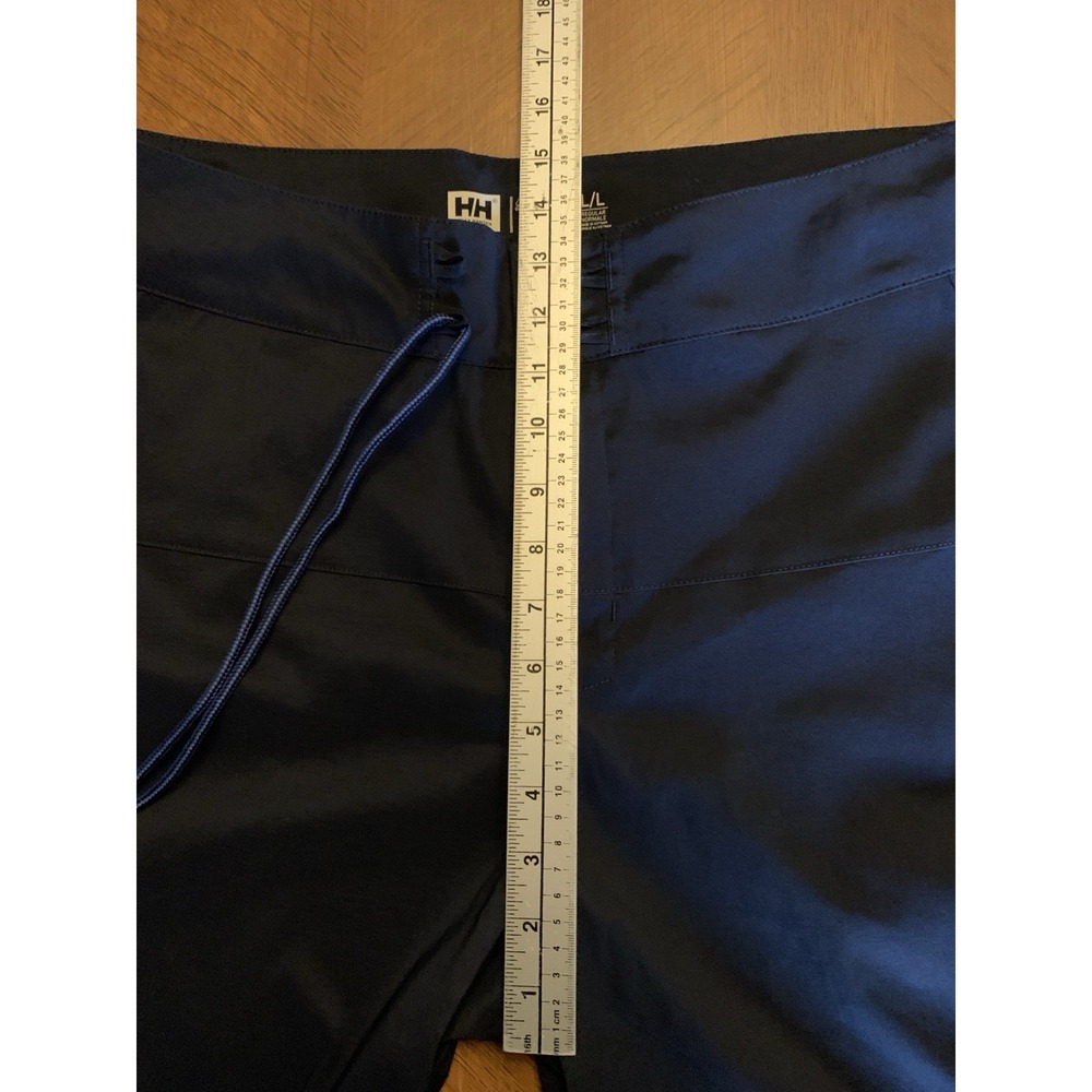 NWT Helly Hansen Solen Water Shorts Recycled 36x9.5" Unlined - Men's L Navy - Picture 10 of 15